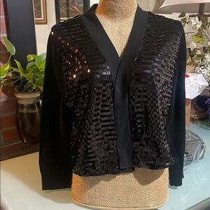 Black Sequin Jacket
